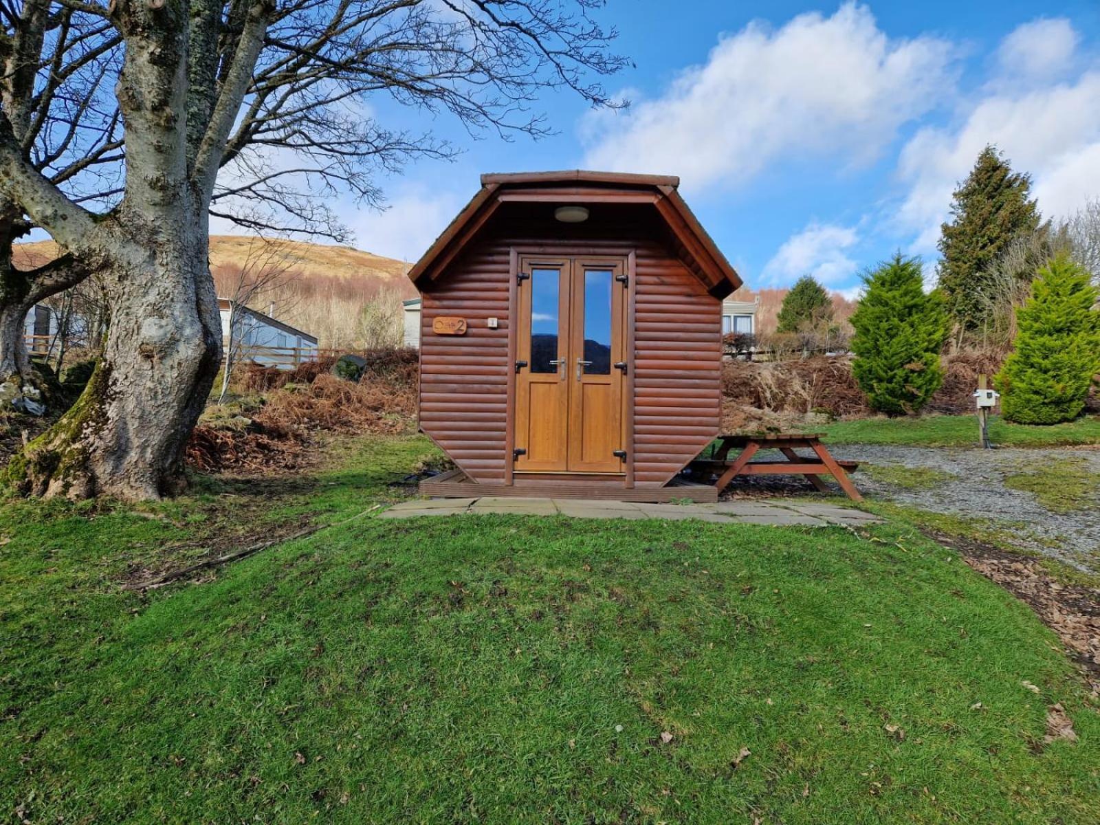 Cruachan Caravan And Camping Farm キリン エクステリア 写真
